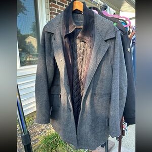 Charcoal Grey Men’s Calvin Klein coat